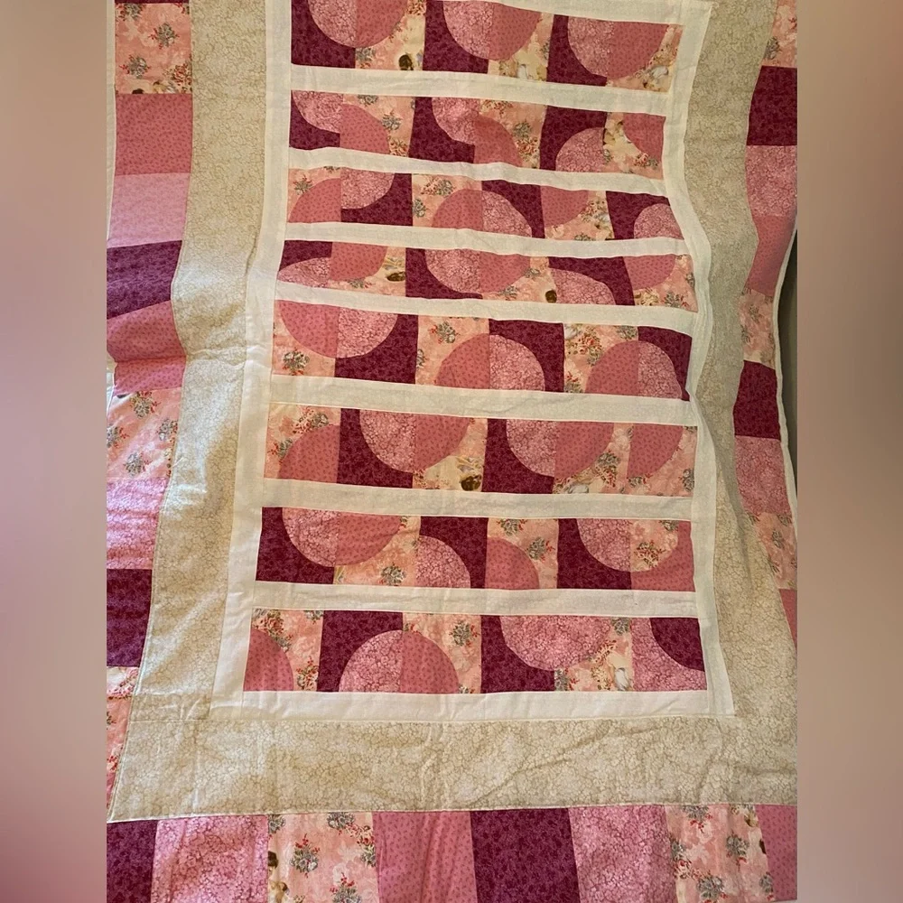 Handmade Baby Quilt NWOT Baby Quilt, Lap Quilt, Crib Quilt,